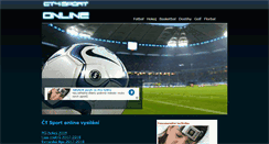 Desktop Screenshot of ct4-online.cz